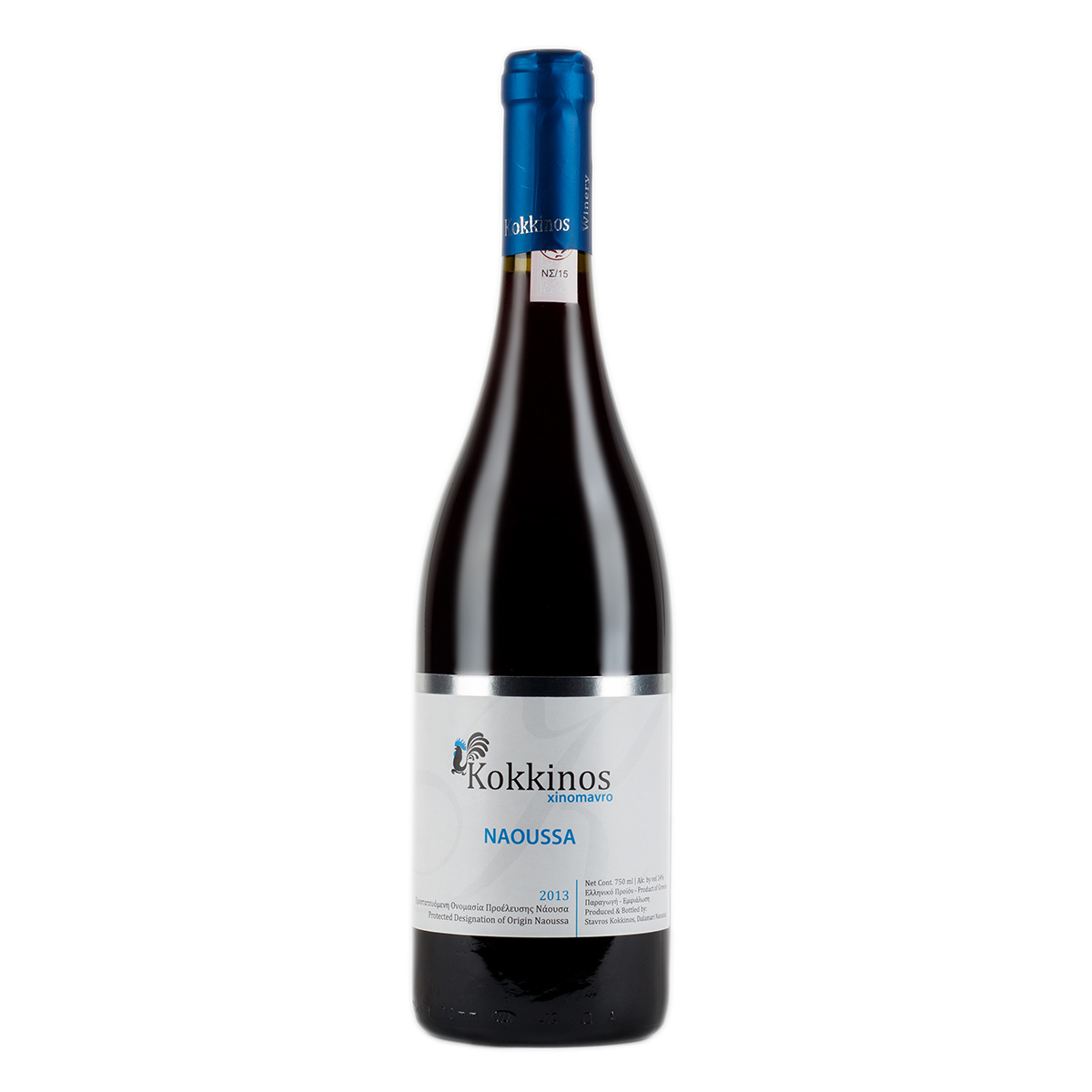 kokkino-krasi-xiro-kokkinos-naoussa-2019 ΝΑΟΥΣΑ 2019 - ΚΤΗΜΑ ΚΟΚΚΙΝΟΣ - Image 1